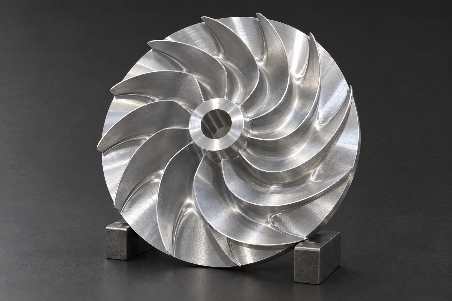 Impeller mit Freiformflächen – illustrative Darstellung